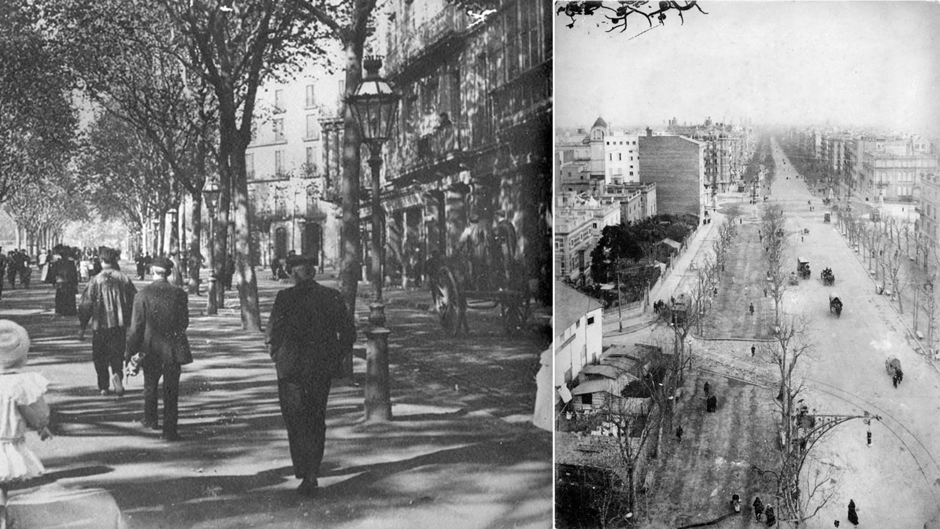 Carrer Barcelona al segle XIX